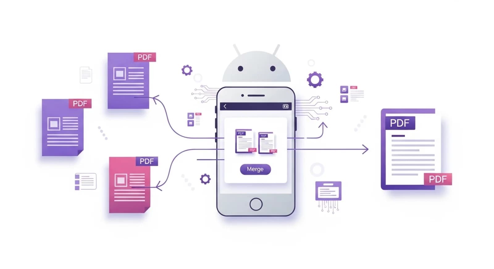 Как объединить PDF-файлы на Android