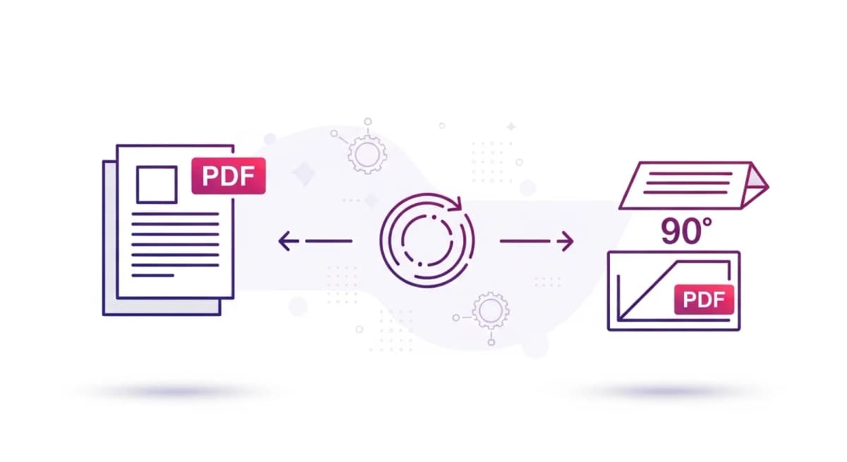 Cómo girar un PDF 90 grados