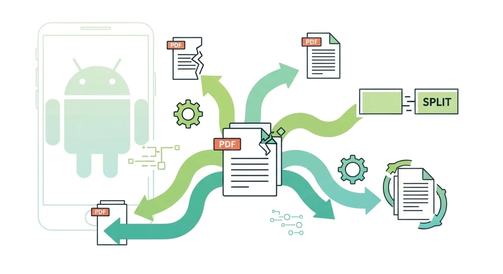 Comment diviser des PDF sur Android