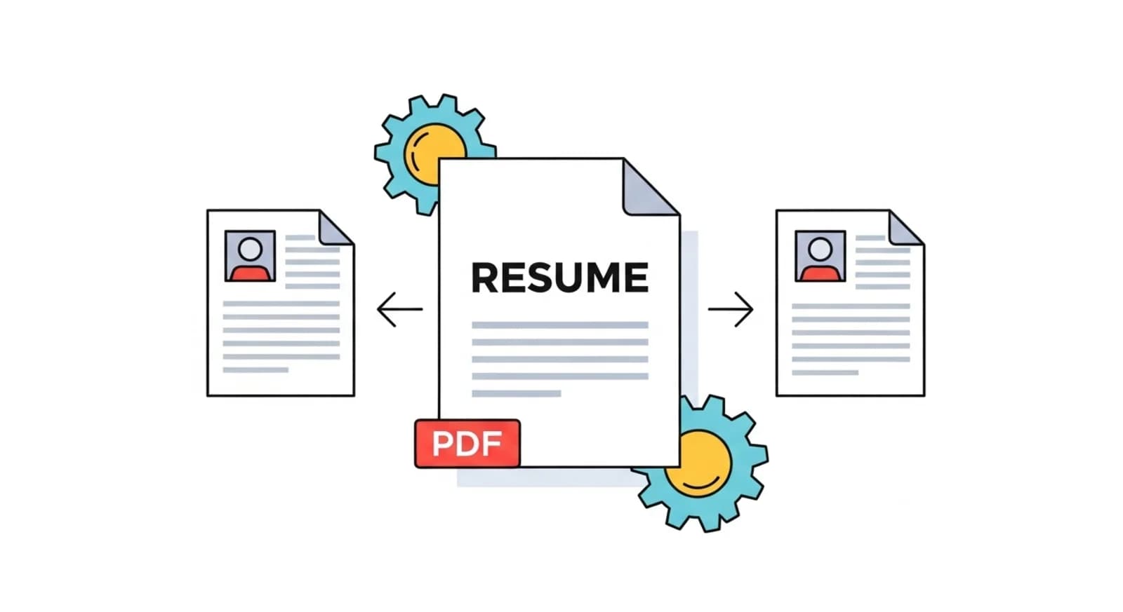Как объединить PDF-файлы для резюме