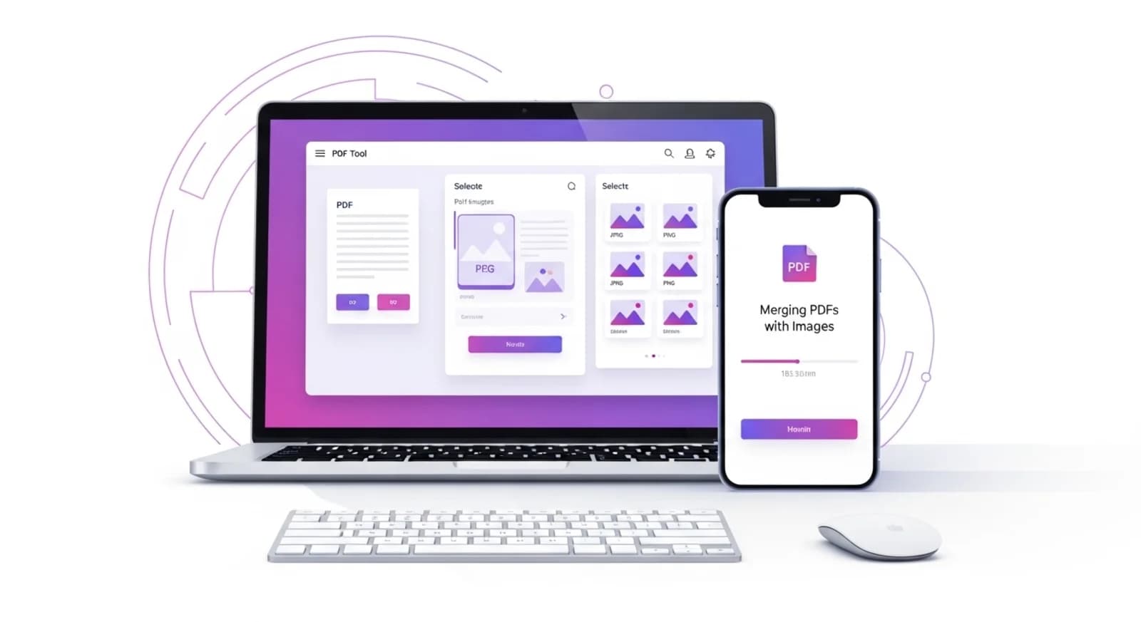 Как объединить PDF-файлы с изображениями