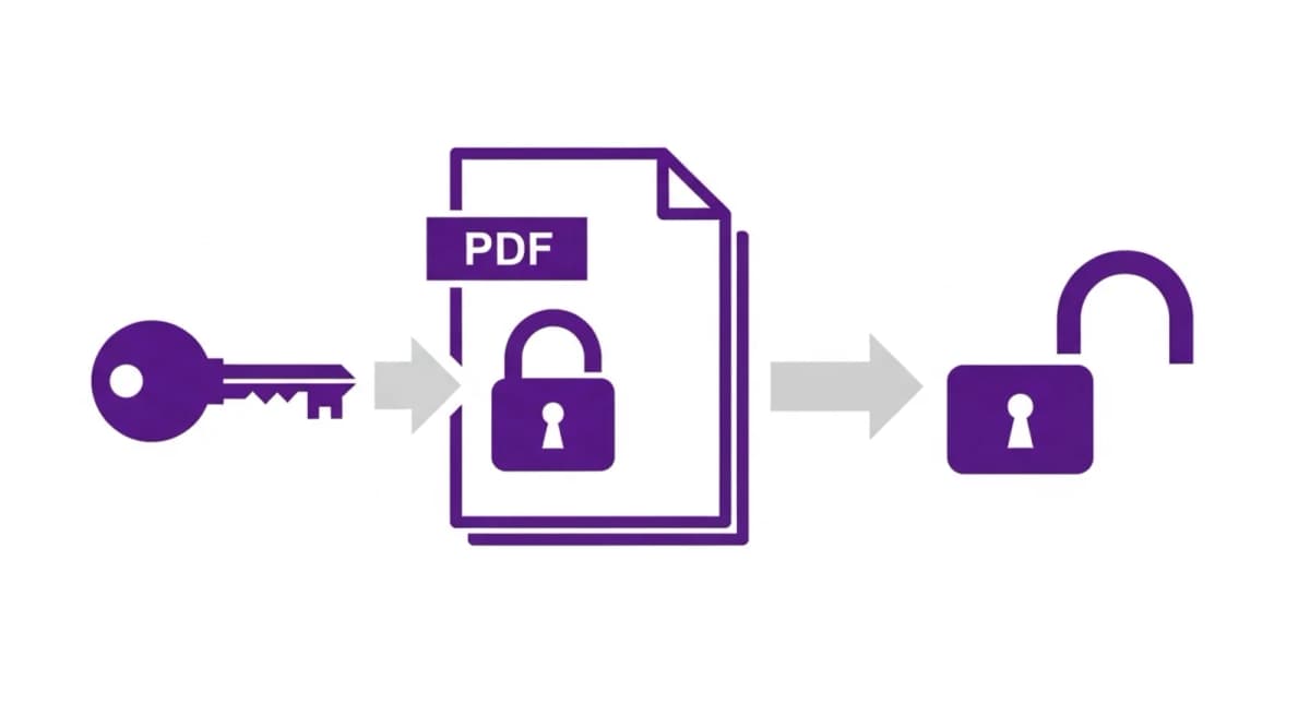 Entfernen eines Kennworts aus einer PDF-Datei