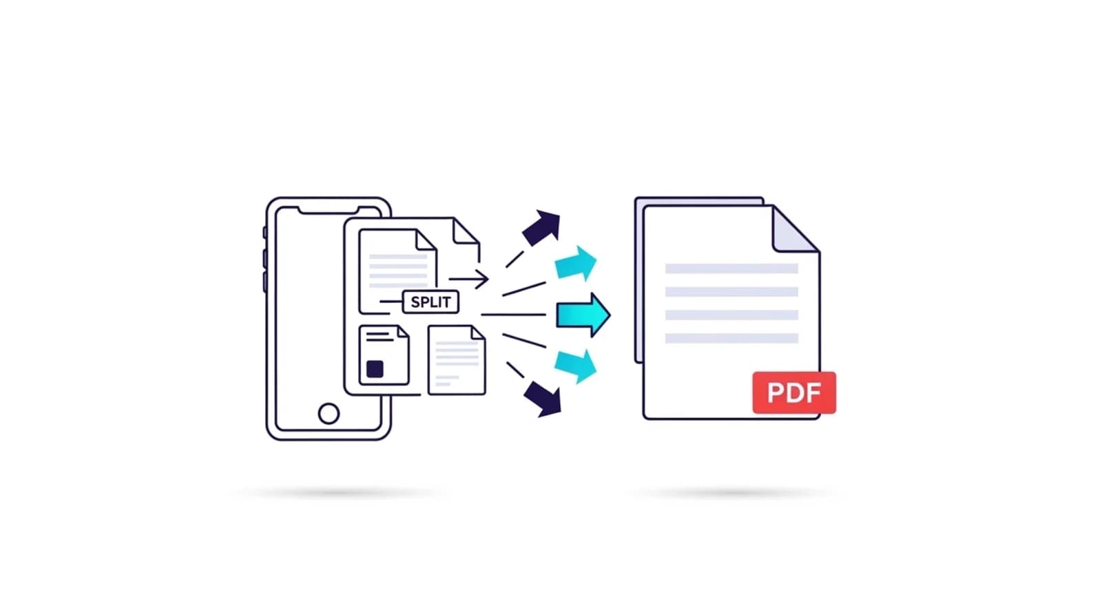 Come dividere i PDF su iPhone